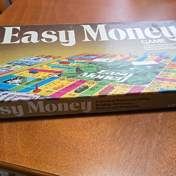milton Bradley Other - Easy Money Board Game - Colorful Edition